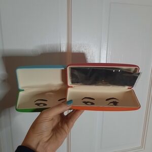 2- Kate Spade Multicolor Eyeglass Cases